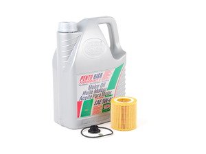 ES#2794861 - 11427640862KT3 - Oil Service Kit - Includes Pentosin synthetic engine oil, filter with o-ring, and drain plug with o-ring - Assembled By ECS - 