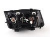 ES#2612387 - 1J5698001BG - OE HID Replica Projector Headlight Set - Chrome - Without fog lights, with amber turn signals - Depo - Volkswagen