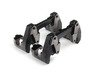 ES#2840902 - 000505ECS02KT4 - CSL Big Brake Upgrade Kit (345x28) - Upgrade to ECS 2-piece E46 M3 CSL rotors for increased brake torque and thermal capacity. Reuse your existing calipers, pads, lines, and hardware! - ECS - BMW