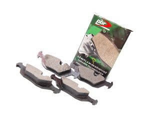 ES#1596837 - D502D - Rear Deluxe Brake Pad Set - (NO LONGER AVAILABLE) - Ceramic Composition For Extended Rotor Life - PBR - 
