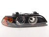 ES#172667 - 63126900200 - Halogen Headlight Assembly - Right - Halogen headlight with genuine BMW angel eyes. Amber cover over turn signal bulb - Genuine BMW - BMW