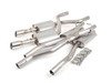 ES#3106950 - 140100 - Performance Cat-Back Exhaust System - 2" stainless steel with dual 3.19" polished stainless tips - Borla - Audi