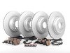 ES#2771981 - 34116854999KT6 - Front and rear Brake Service Kit - Featuring ECS V5 coated rotors and ECS DD23 "Daily Driver" ceramic brake pads. - Assembled By ECS - BMW
