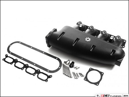 ES#2793983 - IEIMVA1BK60 - Intake Manifold - Black Finish - For stock 60mm throttle body - Integrated Engineering - Audi Volkswagen