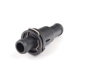 ES#315286 - 1K0121113A - In-line Thermostat  - Ensures proper coolant flow to the automatic transmission oil cooler - Genuine Volkswagen Audi - Volkswagen