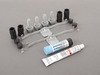 ES#2593769 - 4D0698647KT4 - Front Pad & Rotor Installation Kit - Includes necessary hardware to service front caliper components - Genuine Volkswagen Audi - Audi