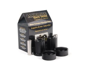 ES#2650367 - PFR5-311Bx2 - Race Polyurethane Subframe/Rear Beam Bushing Set - A more planted subframe means a more planted rear end and better handling - Powerflex Black Series - BMW
