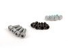 ES#2765775 - 001423ECS01AKT6 -  Performance Rear Brake Service Kit - Featuring ECS Stage 1 - 2-piece cross drilled and slotted rotors with ECS EP24 Enthusiast Performance pads - Assembled By ECS - Volkswagen