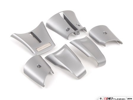 ES#242120 - 32346785703 - Steering Wheel Trim Kit - Chrome Line - Go from boring to bold in minutes - Genuine BMW - BMW