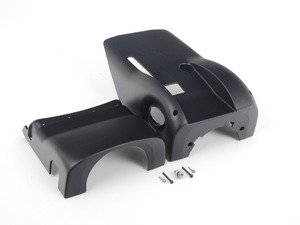 ES#2778080 - 1J0858559KT -  Steering Column Cover Refresh Kit - (NO LONGER AVAILABLE) - Replaces your scratched and peeling steering column covers and associated hardware - Genuine Volkswagen Audi - 