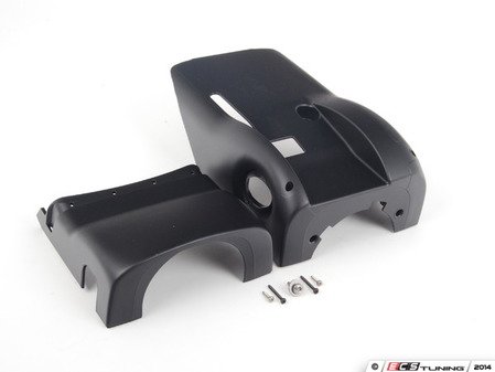 ES#2778080 - 1J0858559KT -  Steering Column Cover Refresh Kit - (NO LONGER AVAILABLE) - Replaces your scratched and peeling steering column covers and associated hardware - Genuine Volkswagen Audi - 