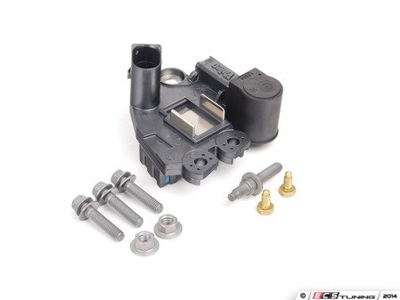 ES#2557613 - 12317847517 - Voltage Regulator - Ensures proper voltage is being sent from the alternator to the electrical system and battery. - Genuine BMW - BMW