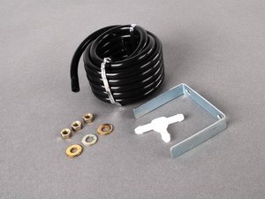 ES#1892228 - ECS998001 - Boost Gauge Hardware Kit - Black Tubing - Simple hardware kit to make gauge installation or service easier - ECS - 