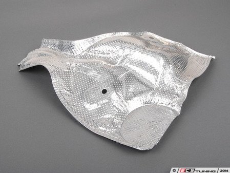 ES#452769 - 8K1804164C - Heat Protection Plate For Cross Panel - Right Side - Underbody heatshield located around the 02 sensors on the catalytic converters - Genuine Volkswagen Audi - Audi