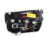 ES#9587 - FKFS4013 - Angel Eye Projector Headlight Set - Black - (NO LONGER AVAILABLE) - With fog lights, with clear turn signals - FK - 