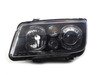 ES#9587 - FKFS4013 - Angel Eye Projector Headlight Set - Black - (NO LONGER AVAILABLE) - With fog lights, with clear turn signals - FK - 