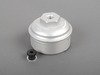 ES#2804145 - 004673ECS01-02 -  Billet Aluminum Oil Filter Housing - Silver Anodized - Upgrade to a more durable and attractive, billet oil filter housing - ECS - Audi Volkswagen