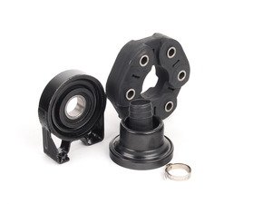ES#2792633 - 955421020SUP-KIT - Rear Driveshaft Center Support Bearing Replacement Kit - Includes heavy duty support bearing, driveshaft boot, flex disc, and instructions. - Hamburg Tech - Volkswagen Porsche