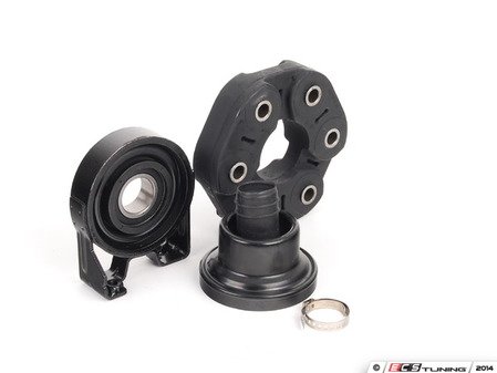ES#2792633 - 955421020SUP-KIT - Rear Driveshaft Center Support Bearing Replacement Kit - Includes heavy duty support bearing, driveshaft boot, flex disc, and instructions. - Hamburg Tech - Volkswagen Porsche