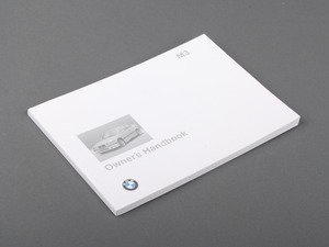 ES#13118 - 01419788391 - M3 Owner's Handbook - Genuine BMW - BMW