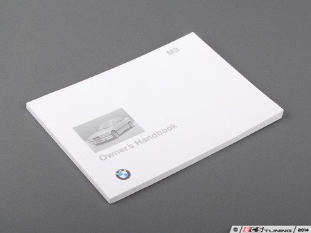ES#13118 - 01419788391 - M3 Owner's Handbook - Genuine BMW - BMW