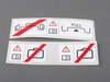 ES#121978 - 51474195470 - E93 WARNING LABEL - Genuine BMW - BMW