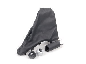 ES#62001 - 34400140483 - Emergency Brake Handle & Boot - Leather - (NO LONGER AVAILABLE) - To replace your brake handle and boot together - Genuine MINI - 
