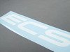 ES#2777482 - WT47X6WBAN - Vinyl Windshield Banner - White - 6" x 47" window sticker - Show some love for your favorite tuning company - ECS - Audi BMW Volkswagen Mercedes Benz MINI Porsche