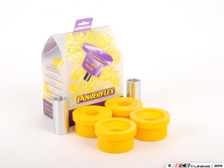 ES#2778146 - PFR5-522X2 - E39 Performance Polyurethane Rear Subframe Bushing Set - Set of rear mount rear subframe bushings to help improve handling - Powerflex - BMW