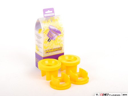 ES#2778193 - PFR5-523X2 - E39 Performance Polyurethane Rear Subframe Bushing Set - Rear insert - A more planted subframe means a more planted rear end and better handling - Powerflex - BMW