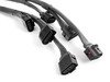 ES#2730647 - 002686ECSKT2 -  2.0T Coil Pack Conversion Kit - Anodized Black Plates With Black Coil Packs - Unload your ICM's and update your 2.7T ignition system! - ECS - Audi