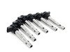 ES#2730647 - 002686ECSKT2 -  2.0T Coil Pack Conversion Kit - Anodized Black Plates With Black Coil Packs - Unload your ICM's and update your 2.7T ignition system! - ECS - Audi