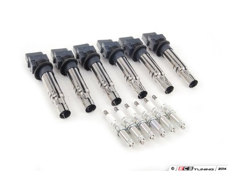 ES#2731960 - 022905715AKT2 - Ignition Service Kit - Includes six OE coil packs and spark plugs - Genuine Volkswagen Audi - Audi Volkswagen