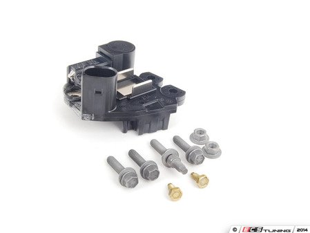 ES#1616333 - 0031544006 - Voltage Regulator - Located behind the alternator rear cover - Genuine Mercedes Benz - Mercedes Benz