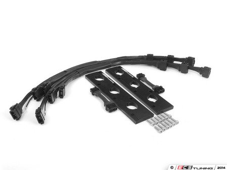 ES#2766046 - 002686ECSKT3 - 2.0T Coil Pack Conversion Kit - Anodized Black Plates with No coil packs - Unload your ICM's and update your 2.7T ignition system! - ECS - Audi