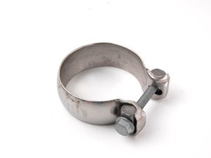 ES#40300 - 18217558661 - Exhaust clamp - priced each - Connects the rear muffler section to the mid pipe - Genuine BMW - BMW