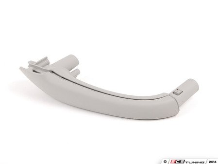 ES#1733803 - 20381017517376 - Rear Left Interior Door Pull - Alpaca Grey (Color Code 7376) - Genuine Mercedes Benz - Mercedes Benz