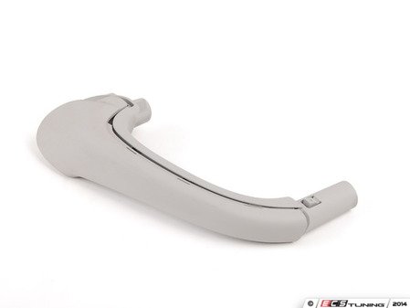 ES#1733811 - 20381018517376 - Rear Right Interior Door Pull - Alpaca Grey (Color Code 7376) - Genuine Mercedes Benz - Mercedes Benz