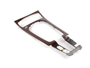 ES#83170 - 51167053113 - Plane Tree Wood Center Console Trim - Replace your damaged trim or change up your car's style - Genuine BMW - BMW