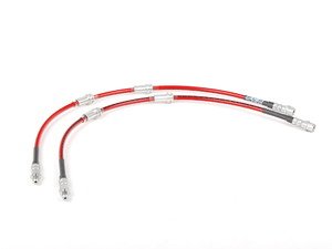 ES#2661215 - 002567ECS01A - Exact-Fit Stainless Steel Brake Lines - Rear - (NO LONGER AVAILABLE) - DOT-compliant kit to improve pedal feel in your vehicle. - ECS - BMW