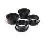 ES#2650473 - PFF57-802Bx2 - Race Polyurethane Adjustable Outer Control Arm/Thrust Arm Bushings - Improves handling and control - Upgrade to a more engaging driving experience. Allows for additional caster adjustment if desired. - Powerflex Black Series - Porsche