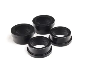 ES#2650473 - PFF57-802Bx2 - Race Polyurethane Adjustable Outer Control Arm/Thrust Arm Bushings - Improves handling and control - Upgrade to a more engaging driving experience. Allows for additional caster adjustment if desired. - Powerflex Black Series - Porsche