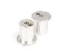 ES#2650473 - PFF57-802Bx2 - Race Polyurethane Adjustable Outer Control Arm/Thrust Arm Bushings - Improves handling and control - Upgrade to a more engaging driving experience. Allows for additional caster adjustment if desired. - Powerflex Black Series - Porsche