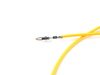 ES#265439 - 000979131EA - Connector Repair Wire - Yellow - Single wire with two gold-plated connectors. 1.5mm lug for 1.0mm wires - Genuine Volkswagen Audi - Audi Volkswagen
