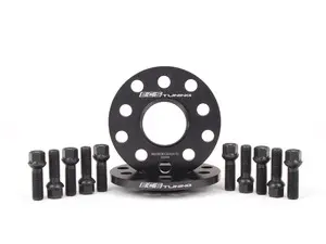 ECS Wheel Spacer & Bolt Kit - 10mm With Black Ball Seat Bolts