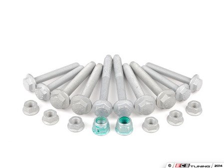 ES#2770462 - n10579702KT - Front Lower Control Arm Hardware Kit - Includes all of the lower control arm securing hardware - Genuine Volkswagen Audi - Audi