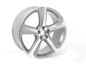 ES#2610241 - 8R0601025BP - 20" 5-Spoke Fan wheel - priced each - 20"x8.5" ET33 5x112 Anthracite/Silver - Genuine Volkswagen Audi - Audi