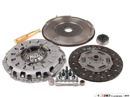 ES#5488 - ECSB6A4RA4S1KTST -  RA4 240mm Clutch Conversion Kit - Stage 1 - Lightweight flywheel with the S4 pressure plate and disc - ECS - Audi
