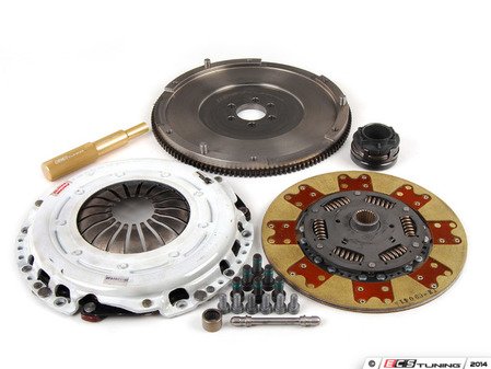 ES#5490 - B6A4RA4S3-STEEL -  RA4 240mm Clutch Conversion Kit - Stage 3 - The Ultimate - Lightweight flywheel with the RS4 Stage 3 pressure plate and disc - ECS - Audi