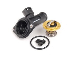 ES#2763222 - 03G121113kt1 - Thermostat Replacement Kit - Includes thermostat, housing, seal ring and bolts - Assembled By ECS - Volkswagen